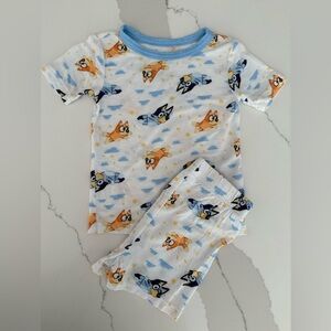 Bluey shorty pajamas 3T
